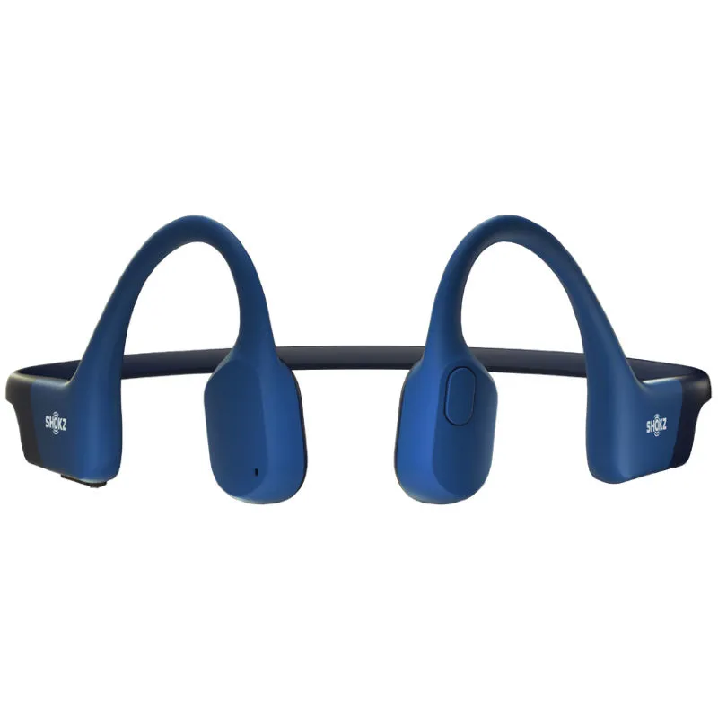 Shokz OpenRun Bone Conducting Headphones Blue USB-C-1